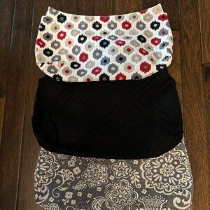 Thirty-one bundle of 3 purse skirts